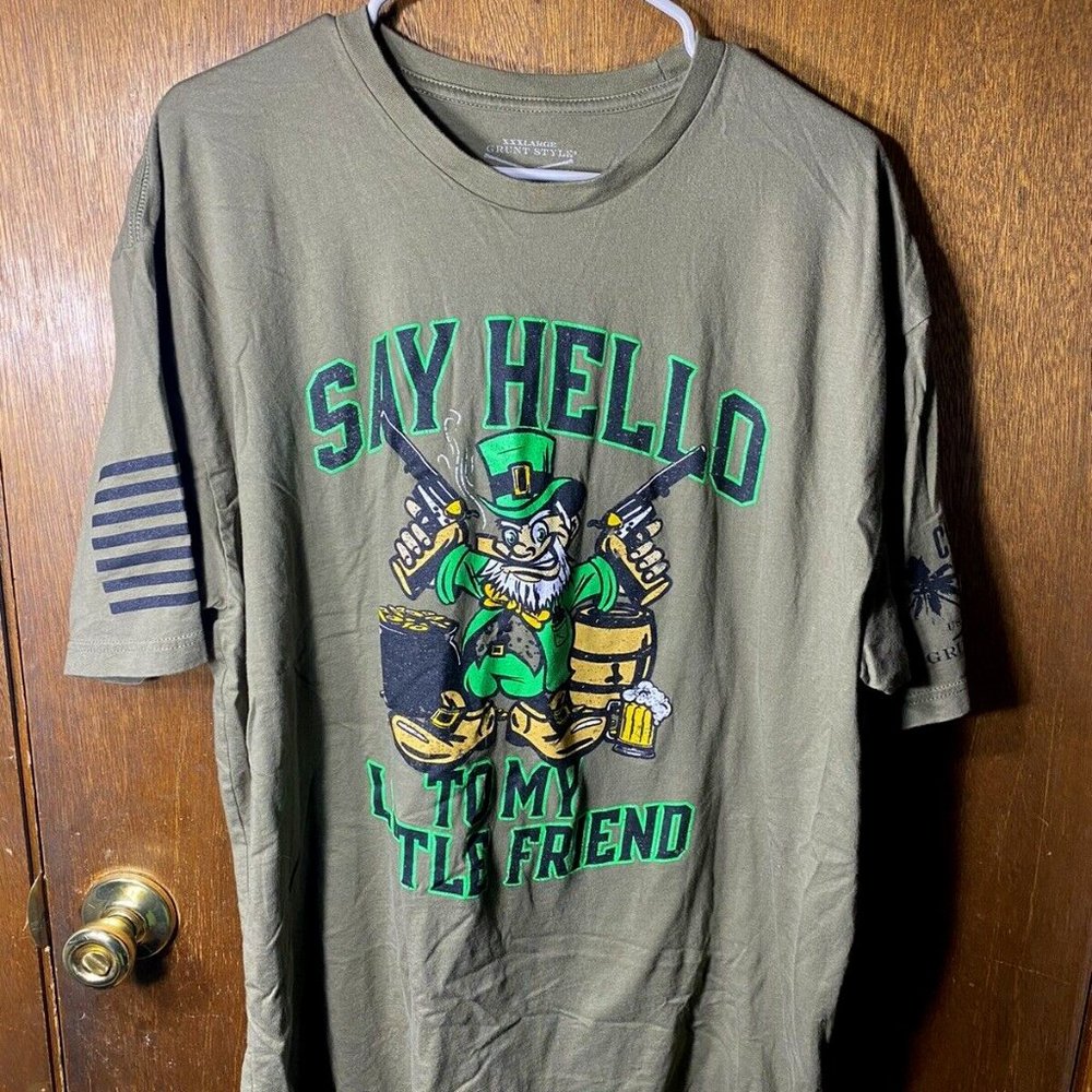 Grunt Style "Say Hello To My Little Friend" 3XL